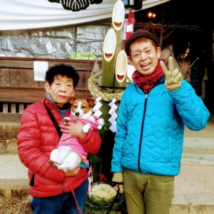 住吉神社にて